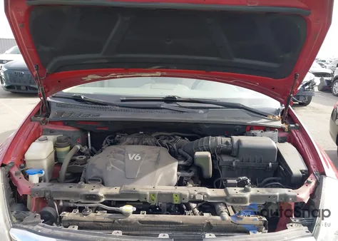 2012 Kia Sedona Lx z USA, uszkodzony, nr VIN KNDMG4C72C6493324